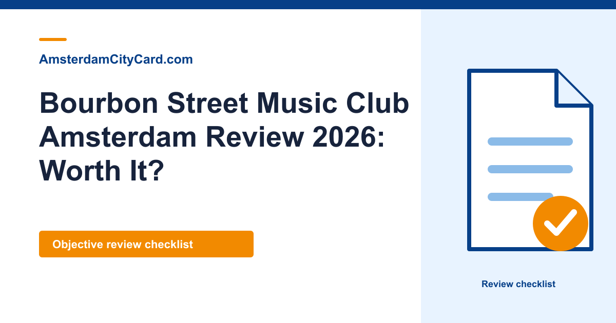 Bourbon Street Music Club Amsterdam Review 2026: Worth It?