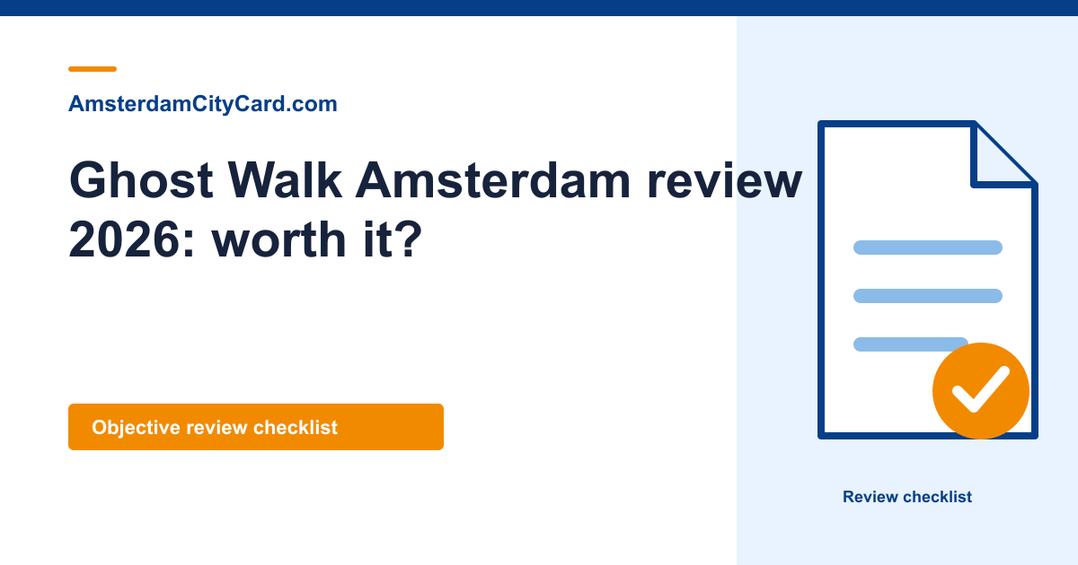 Ghost Walk Amsterdam review 2026: worth it?