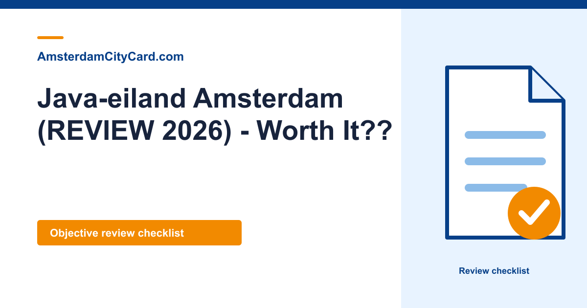 Java-eiland Amsterdam (REVIEW 2026) - Worth It??