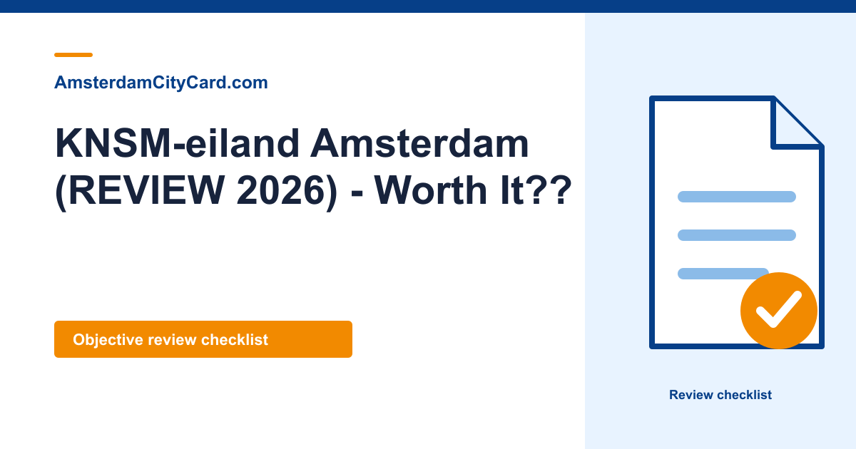 KNSM-eiland Amsterdam (REVIEW 2026) - Worth It??