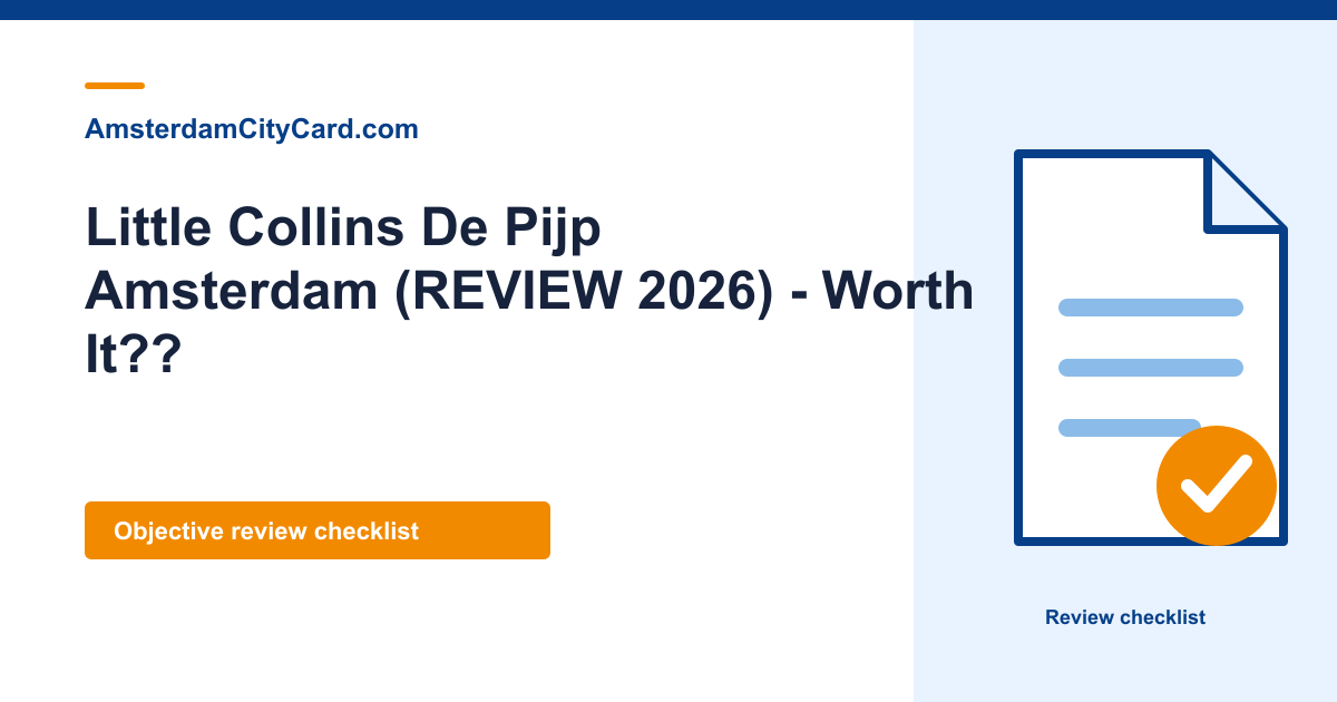 Little Collins De Pijp Amsterdam (REVIEW 2026) - Worth It??