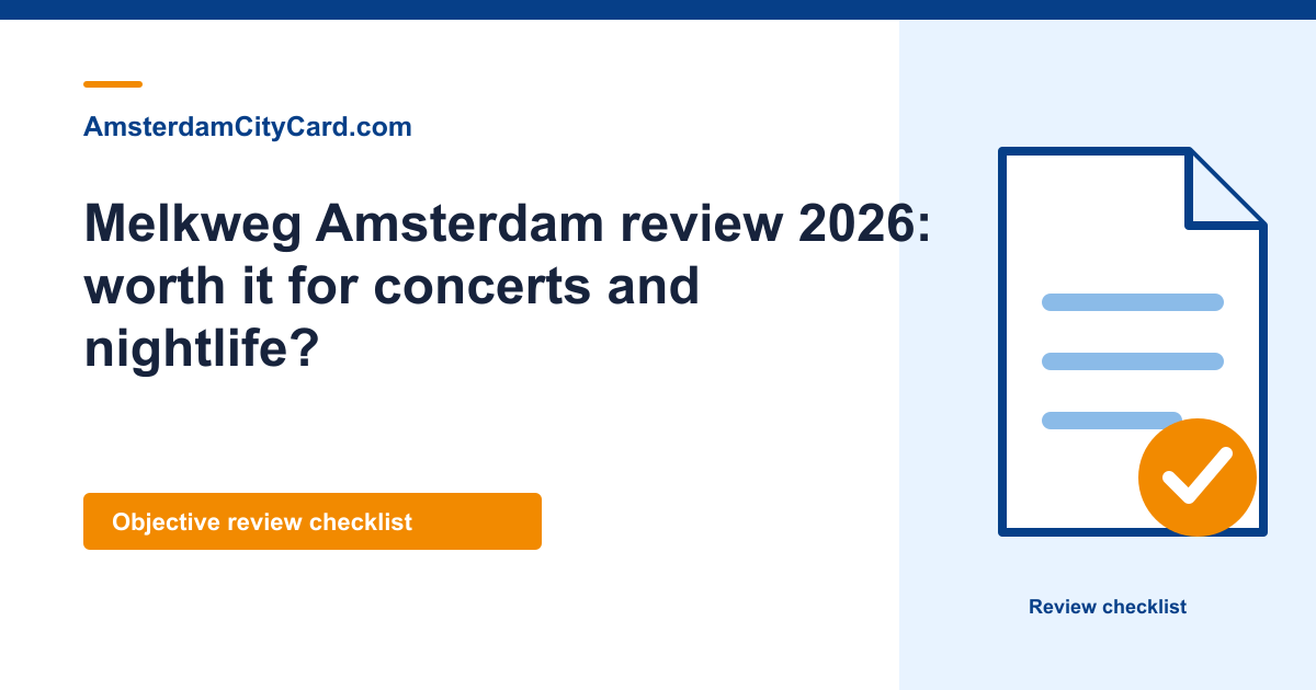 Melkweg Amsterdam review 2026: worth it for concerts and nightlife?