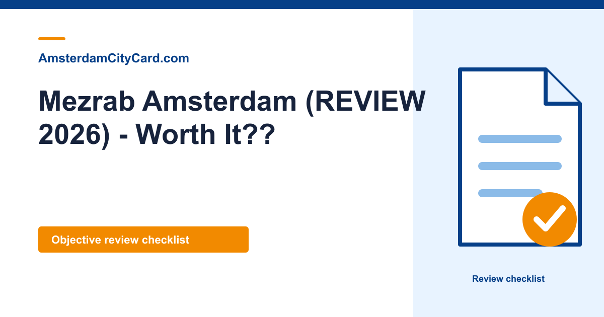 Mezrab Amsterdam (REVIEW 2026) - Worth It??