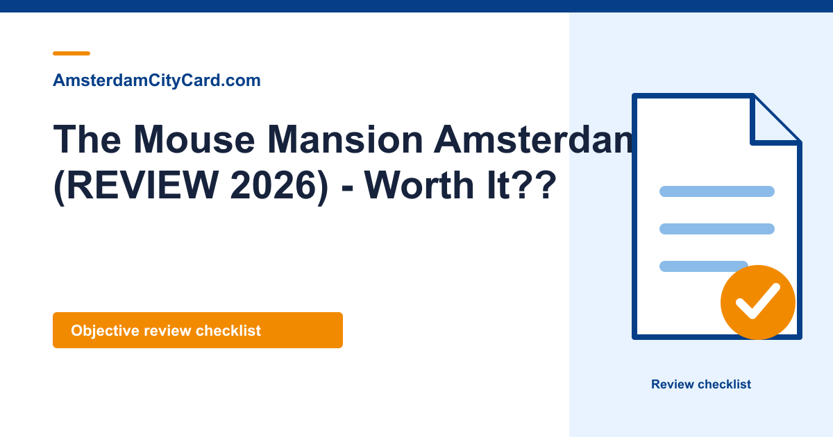 The Mouse Mansion Amsterdam (REVIEW 2026) - Worth It??