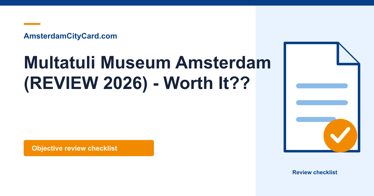 Multatuli Museum Amsterdam (REVIEW 2026) - Worth It??