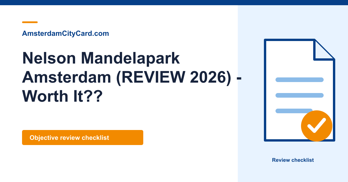 Nelson Mandelapark Amsterdam (REVIEW 2026) - Worth It??