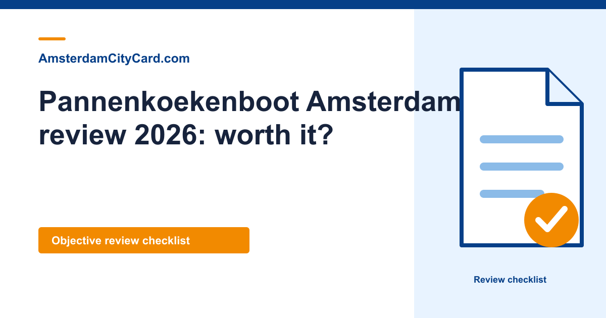 Pannenkoekenboot Amsterdam review 2026: worth it?