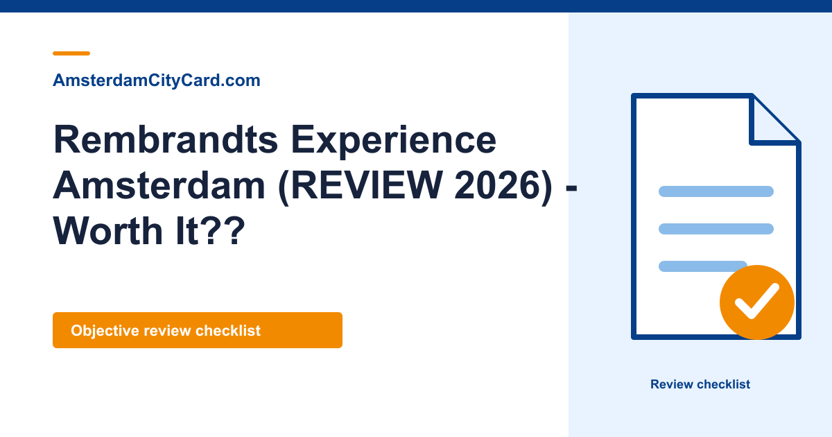 Rembrandts Experience Amsterdam (REVIEW 2026) - Worth It??