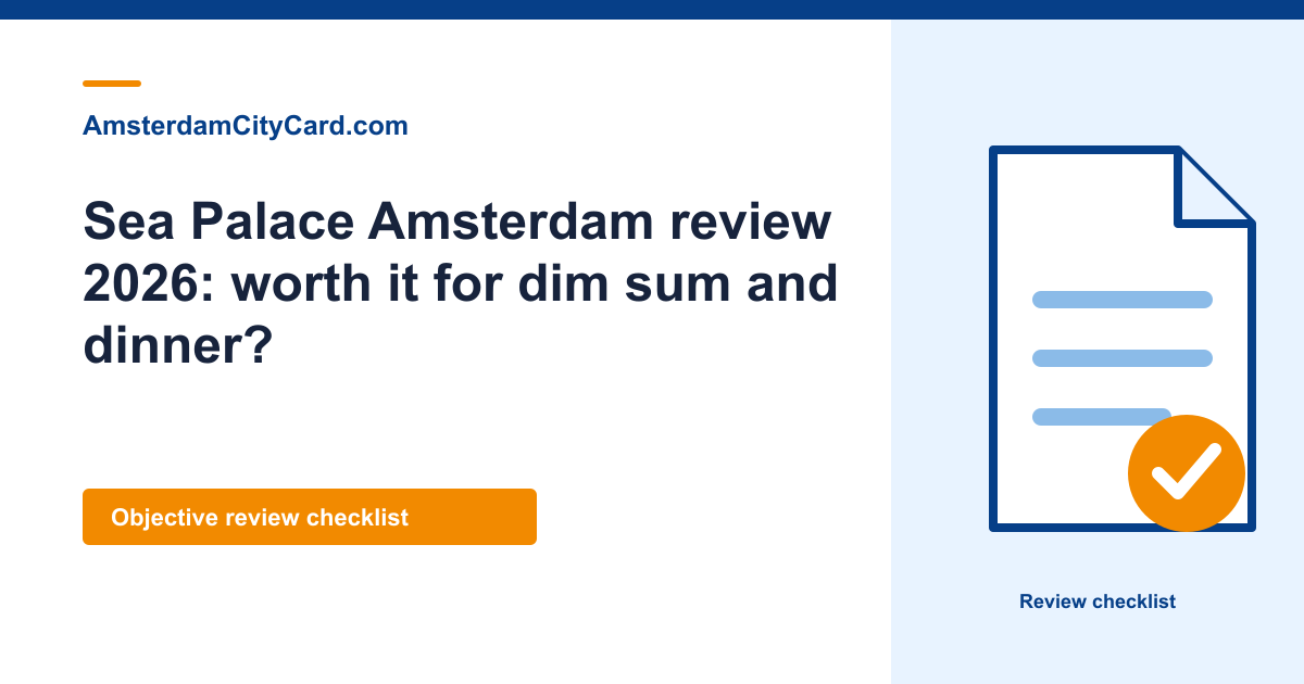 Sea Palace Amsterdam review 2026: worth it for dim sum and dinner?