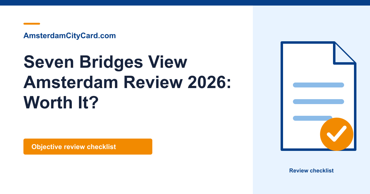 Seven Bridges View Amsterdam Review 2026: Worth It?