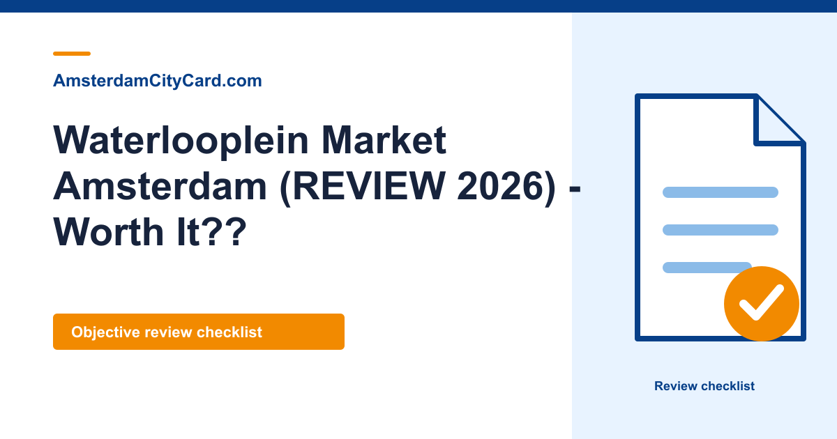 Waterlooplein Market Amsterdam (REVIEW 2026) - Worth It??
