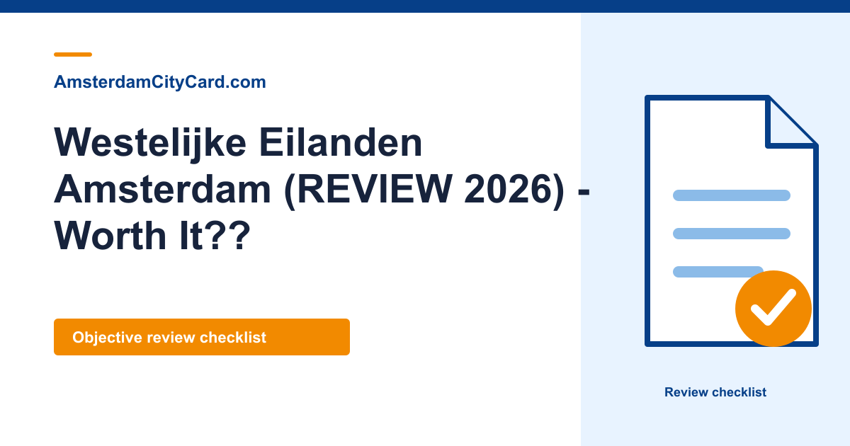 Westelijke Eilanden Amsterdam (REVIEW 2026) - Worth It??