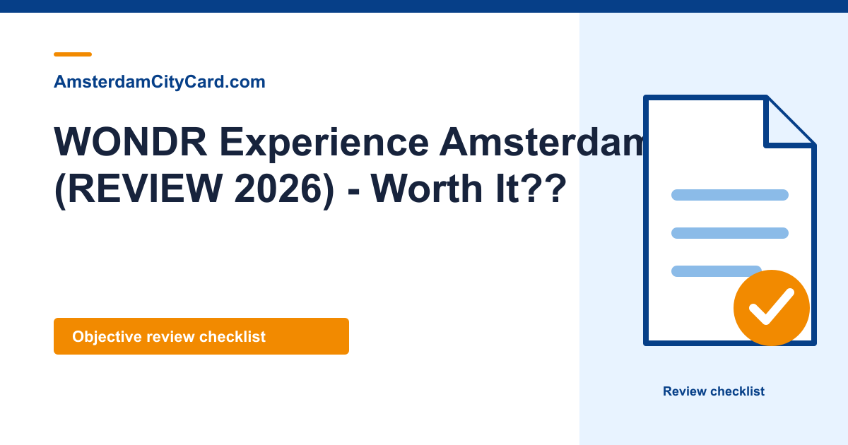 WONDR Experience Amsterdam (REVIEW 2026) - Worth It??